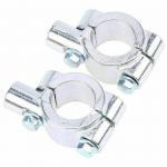 2 tk jalgratta mootorratta 7/8 juhtraud 10 mm keermepeeglite kinnituse hoidiku klambri adapter