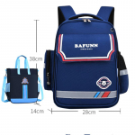 Hingav kerge seljakott algkooli t&uuml;drukutele lastele armas Bowknot koolikott M-Backpack+Handbag sinine