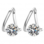 1 paar naiste kivist k&otilde;rvar&otilde;ngad elegantsed luksuslikud s&auml;delev kuldse h&otilde;bedase v&auml;rviga h&uuml;poallergeensed k&otilde;rvar&otilde;ngad t&uuml;drukutele moeehted s&uuml;nnip&auml;evakingitus plaatina