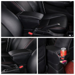 Auto k&auml;etugede kast Suzuki Swift 2005-2023 k&auml;etugede moderniseerimiseks hoiukasti Autotarvikud &uuml;lest&otilde;stetav must