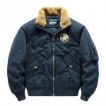 Meeste uus Winter Pilot Cargo Plus-suuruses lambavillast kraega polsterdatud jope M