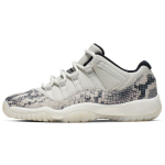 Air Jordan 11 Retro Low GS Light Bone Snakeskin Laste tossud Hall Light-Bone-Black-Smoke-Grey CD6847-002 36