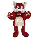 Little Cabin Wolf Hand Puppet, Segav&auml;rvid, Populaarsed m&auml;nguasjad Korea lastele beige