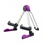 Kitarrialus &ndash; elektriline ja akustiline, p&otilde;randal seisev hoidik kitarridele, bassile, banjole, t&scaron;ellole &ndash; kaasaskantav, kokkupandav ja v&auml;ikese A-raamiga disain lilla