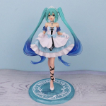 Animefiguur Hatsune Hatsune Miku PVC eemaldatav figuurikollektsioon mudel lauaarvuti kaunistus lastele j&otilde;ulus&uuml;nnip&auml;eva kingitus