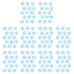 10 lehte Pidulikud j&otilde;ulukleebised J&otilde;uluvana Lumehelbed Piparkoogimees Loo atmosf&auml;&auml;r Isekleepuvad kleebised Pidulik kaunistus A