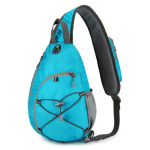 Unisex rinnakott Lihtne hoiukott Kerge reisikott, v&auml;ike seljakott Crossbody kott Moodsad &uuml;hekordsed kotid 20-35L heleroheline v&auml;rv