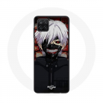 Coque Samsung Galaxy A12 Tokyo Ghoul Kaneki Ken Masque Japonais Anime