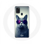 Samsung Galaxy A21S Case Cat Prillide stiil
