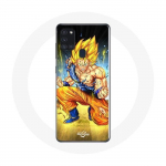 Coque Samsung Galaxy A21S Son goku dragon ball corps enerv&eacute;