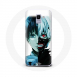 &Uuml;mbris Samsung Galaxy J6 2018 Tokyo Ghoul Half Face jaoks