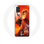 &Uuml;mbris Samsung Galaxy A71 The Lion King Simba ja Mufasa jaoks