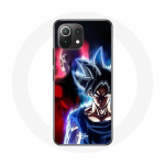 Coque pour Xiaomi Mi 11 Lite Anime Dragon Ball Goku et Jiren