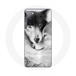 &Uuml;mbris Samsung Galaxy S20 FE Wolf Duo loomadele