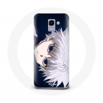 &Uuml;mbris Samsung Galaxy A8 2018 Killua Zoldyck Hunter x Hunter Manga jaoks