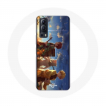 Coque pour Vivo Y72 Tanjiro Inosuke et Zenitsu Demon Slayer Kimetsu no Yaiba Anime Manga
