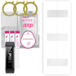 3x apgo h&uuml;drogeeli ekraanikaitse Huawei Band 2 Pro jaoks, h&uuml;drogeelkile, positsioneerimiskihiga lihtne paigaldada