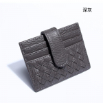 V&auml;ike ja peen mitme kaardiga kott Naiste k&auml;sitsi kootud moodne lihtne &uuml;li&otilde;huke rahakott One Size