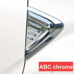 ABS-auto esitiiba mootori k&uuml;lgmise &otilde;huava katte hai l&otilde;puste k&uuml;lgventilatsiooni kleebis Toyota C-HR CHR 2016 2017 2018 jaoks ABS Chrome