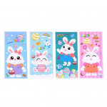 50 tk Easter Bunny kommikotid suure mahutavusega multifilmi mustriga armsad k&uuml;psised kommide pakkimiskotid peo kinkekotid A