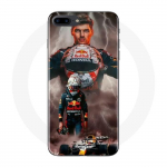 Coque pour Iphone 7 Plus Formule 1 Max Verstappen Casque F1 - Maniacase