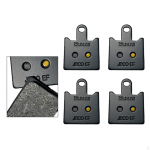 4x eesmiste ketaspiduriklotside otsevahetus Kawasaki ZX6R 636 2007-2012 jaoks