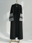Moodtikandid Kimono Suur moslemi r&uuml;&uuml; Syari Naiste t&auml;ispikk moslemi &uuml;ler&otilde;ivad Jumalateenistus Abaya koos v&ouml;&ouml;ga wy1946 S must