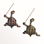 2 tk Kilpkonna viirukihoidja, Mini Viirukipulga Ornament V&auml;ike viirukip&otilde;letihoidja, Kodukaunistus, Toakaunistus 2PCS