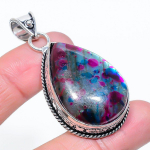 Natural Multi Labradorite Gemstone 925 Sterling Silver Pendant 2.21 d4a24