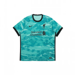 Nike Liverpool FC 2020/21 Hooaeg V&otilde;&otilde;rsil Toetaja Versioon Jalgpallis&auml;rk Meeste Topid Smaragdroheline CZ2635-354 S