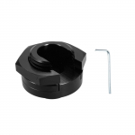 Mootori rakmete tulem&uuml;&uuml;ri l&auml;biv&otilde;re ava tulem&uuml;&uuml;ri n&ouml;&ouml;paugu alumiiniumsulamist CNC-t&ouml;&ouml;deldud asendus must