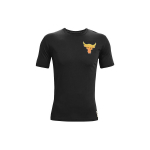 Under Armour Project Rock Treening Vabaaja Spordi L&uuml;hikeste Varrukatega T-s&auml;rk Meeste Topid Must 1363559-001 L
