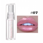 Chameleon Lip Glaze huulel&auml;ige lauv&auml;rv, Face Highlighti niisutav Diamond Shimmer vedel huulepulk, Aurora Dazzle huulel&auml;ige peole igap&auml;evaseks meigiks 07#