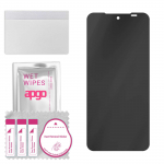 apgo Privacy Matte Hybrid protective glass compatible with Ulefone Armor 12s, flexible nano glass, great replacement for tempered glass, scratch-resis