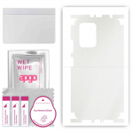 apgo Protective Skin Sticker for the back+sides compatible with Xiaomi Redmi K50i 5G, Full Wrap Film, Foil, Vinyl - Pattern Matte Transparent