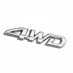 Auto metallist m&auml;rgi kleebis 4WD t&ouml;&ouml;mahuga embleemi nelikveolise auto kleebis
