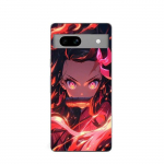 Coque maniacase pour Google Pixel 7a Demon Slayer Nezuko Kamado Manga anime