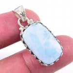 Natural Republic Larimar v&auml;&auml;riskivi 925 prooviga h&otilde;be ripats 1.25'' F6m79