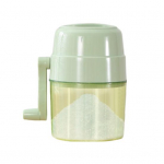 K&auml;sitsi j&auml;&auml;purusti p&ouml;&ouml;rleva k&auml;epidemega roostevabast terasest terad suvine l&ouml;rtsismasin lumekoonusega raseeritud j&auml;&auml;masin Koduk&ouml;&ouml;gi baari p&otilde;hitarbed roheline