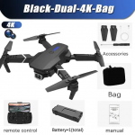RC droon Uus E88Pro 4K professionaalne 1080P lainurk-topelt HD-kaameraga kokkupandav RC helikopter WIFI FPV k&otilde;rguse hoidmise p&otilde;ll m&uuml;&uuml;gil