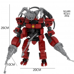 Ehitusplokk Titan Clock Man 2.0 Operaator Speakerman Drill Man Bricks Model