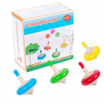 4 tk g&uuml;roskoopi v&auml;rvilised m&auml;nguasjad, naljakad lauaplaadid, kaasaskantavad v&auml;ikesed g&uuml;roskoopm&auml;nguasjad 5*5*7cm,4Pcs