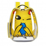 Lemmikloomakandja seljakott Oxfordi riidest l&auml;bipaistev ruumikapsel lemmikloomakoti reisipuur lemmiklooma varustamiseks