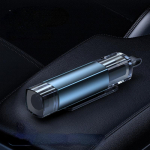 Autoohutusvasar 2-&uuml;hes koos rihmal&otilde;ikuriga kaasaskantav volframist terasest aknamurdja autopea avariit&ouml;&ouml;riist autoklaaside akende jaoks igap&auml;evaseks reisimiseks 8.6*2.2*1.85cm h&otilde;be