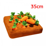 2 suurust Creative Harvest Porgandid Nukud Simuleeritud roheline muru Palus m&auml;nguasjad Kawaii porgandij&auml;nesep&otilde;llu harivad m&auml;nguasjad lastele