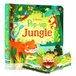 Usborne'i h&uuml;pikakna 3D klapiga pilt inglisekeelsed raamatud lastele Muinasjutud Ingliskeelne lugemisraamat Montessori &otilde;ppem&auml;nguasjad lastele kingitus