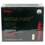 GNC Mega Man 120 CT Multivitamin,Korean health food