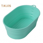 Silikoonist leiva k&auml;&auml;rituskorv &uuml;mmargune ovaalne taigna kergituskast ahjukindlaks kokkupandavaks juuretise k&uuml;psetamistarvikuteks koju Ellipse