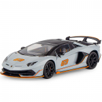 1/18 Lamborghini SVJ63 m&auml;nguauto mudel sulami survevalu simulatsioon heli ja valgusega tagasit&otilde;mbamine M&auml;nguasjad S&otilde;idukimudelid poistele Lastele Kingitused hall v&auml;rv
