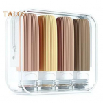 4 tk/komplekt 90 ml reisil t&auml;idetav pudel kaasaskantav lekkekindel korduvkasutatav losjoon &scaron;ampoon suuvesi kosmeetika pigistatav pudel t&uuml;hi tualett-tarvete konteiner kohv